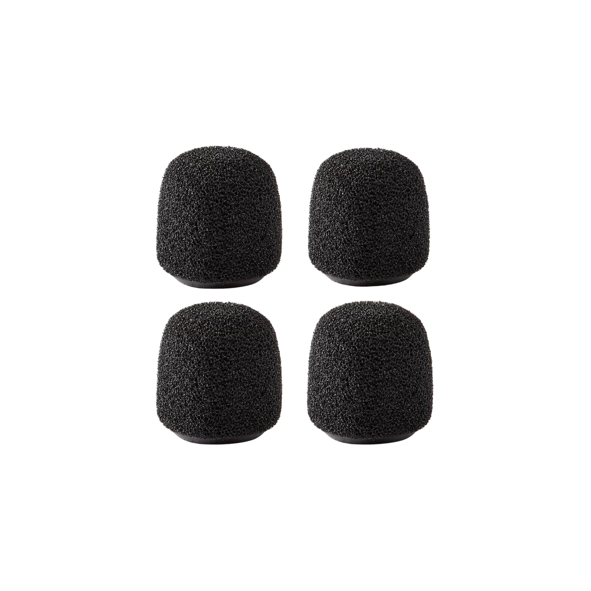 Shure Windscreen, Snap-fit, Black, Qty 4